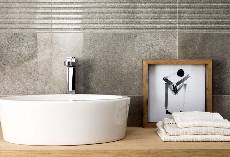 Carrelage pour une petite salle de bains